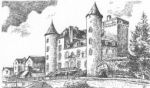 Recoules-Previnquieres - Chateau (dessin)